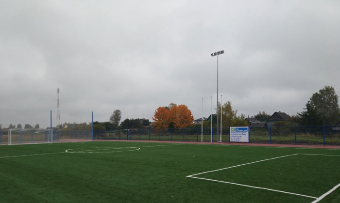 Освещение пришкольного стадиона